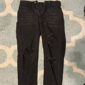 Black SHEIN Mom Jeans!
